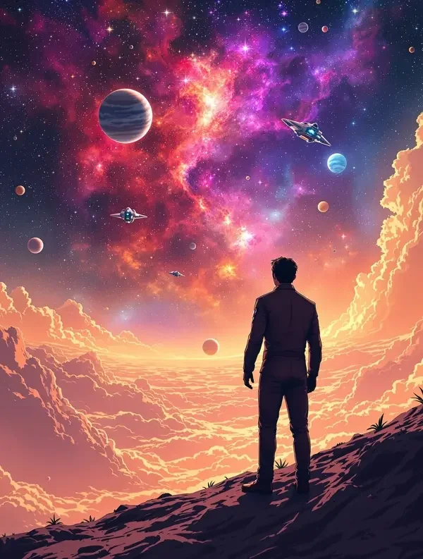 星河旅人 番剧封面 - 樱花风车动漫