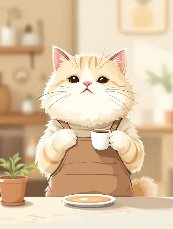 猫咪咖啡馆 番剧封面 - 樱花风车动漫
